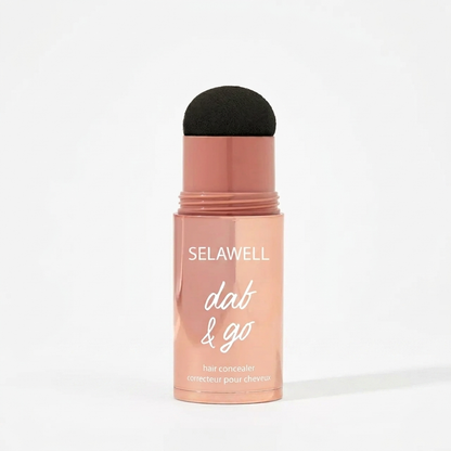 SELAWELL Dab & Go — Hair Concealer that Covers Gray Hair and Roots in 10 Seconds