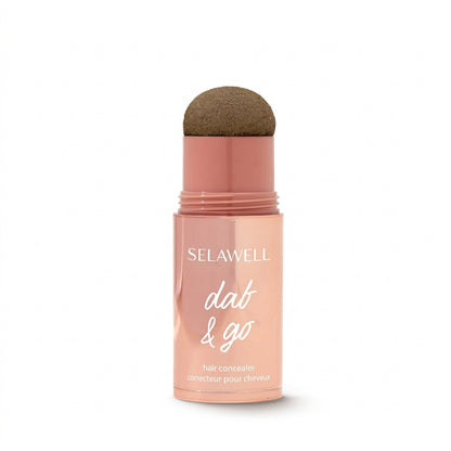 SELAWELL Dab & Go — Hair Concealer that Covers Gray Hair and Roots in 10 Seconds