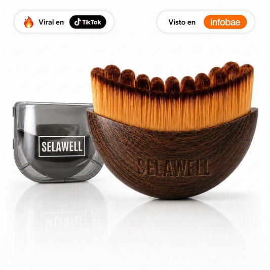SelaWell | Cepillo Facial Para Masajes de Drenaje Linfatico