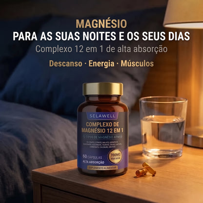 Complejo de Magnesio 12 en 1 - Selawell PORTUGAL