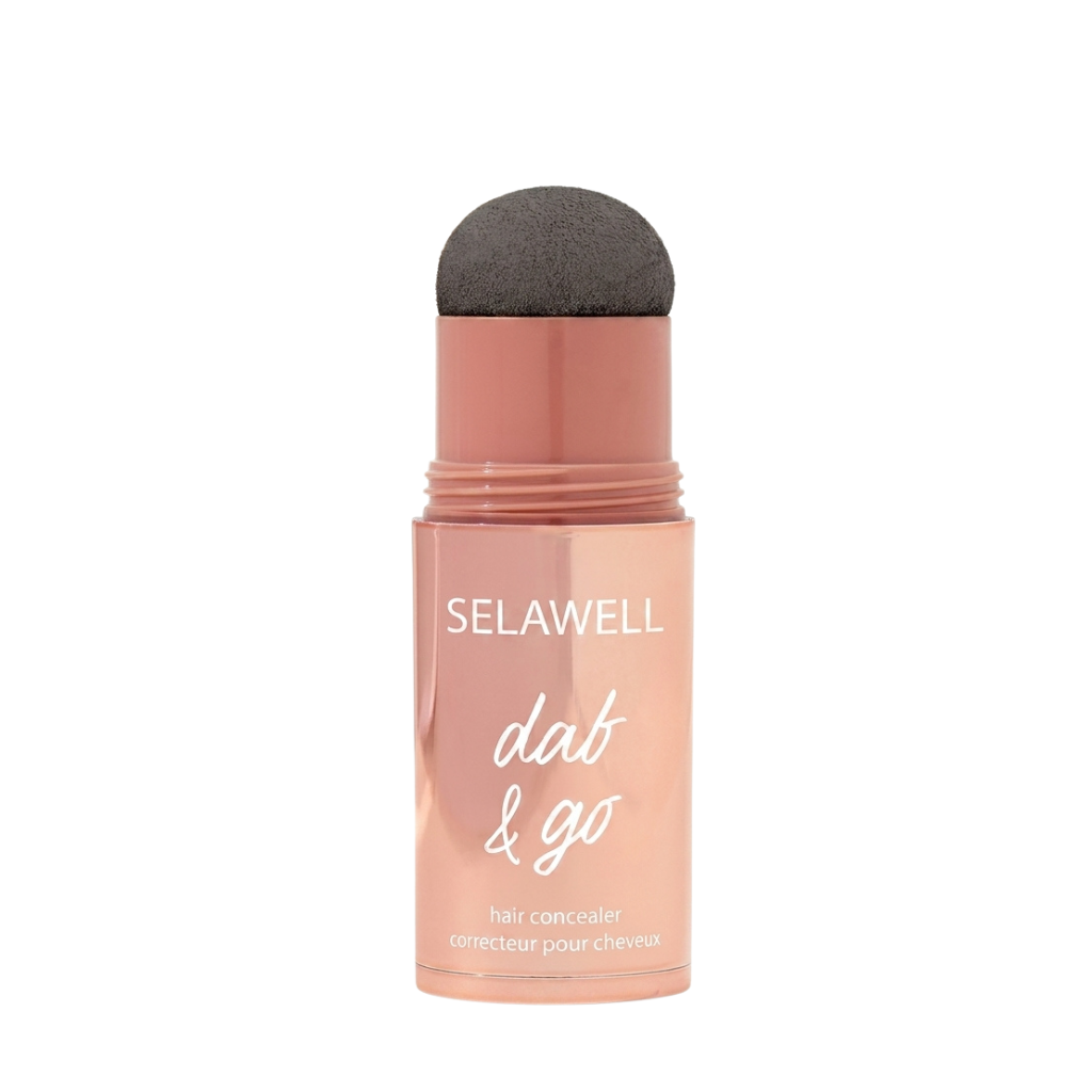 SELAWELL Dab & Go — Hair Concealer that Covers Gray Hair and Roots in 10 Seconds