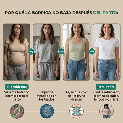 Pack 4 Meses SelaWell | Gotas para el Vientre Inflamado y Líquido Retenido Postparto