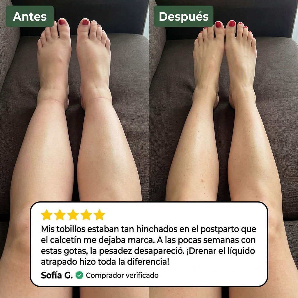 Pack 4 Meses SelaWell | Gotas para el Vientre Inflamado y Líquido Retenido Postparto