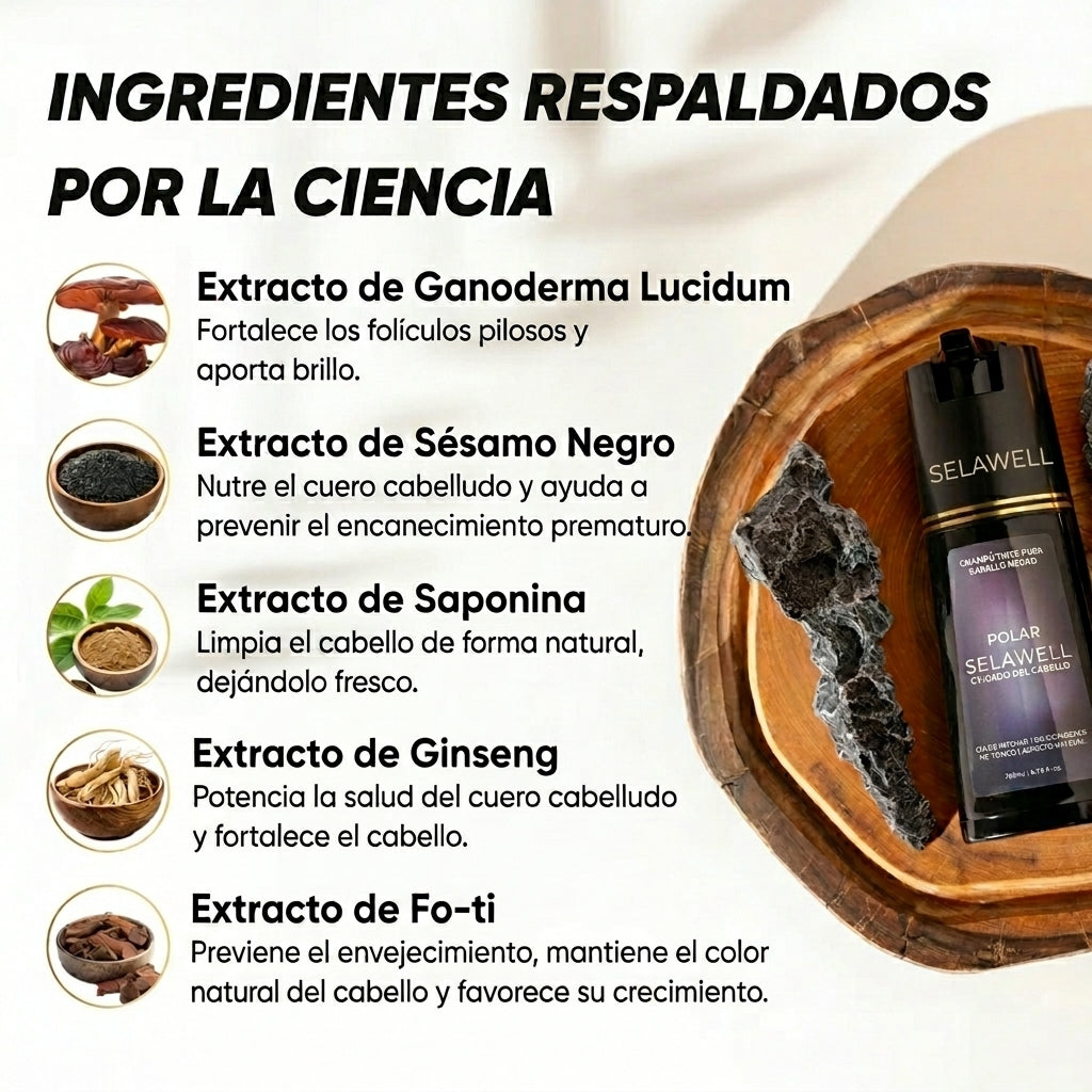 SelaWell | Shampoo colorante istantaneo
