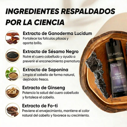 SelaWell | Shampoo colorante istantaneo
