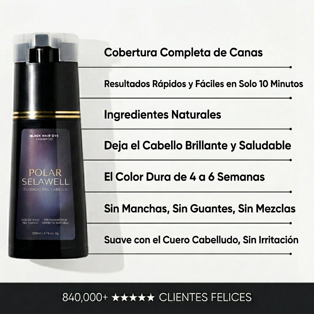 SelaWell | Shampoo colorante istantaneo