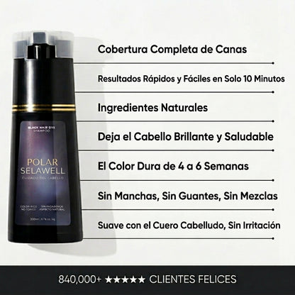 SelaWell | Shampoo colorante istantaneo