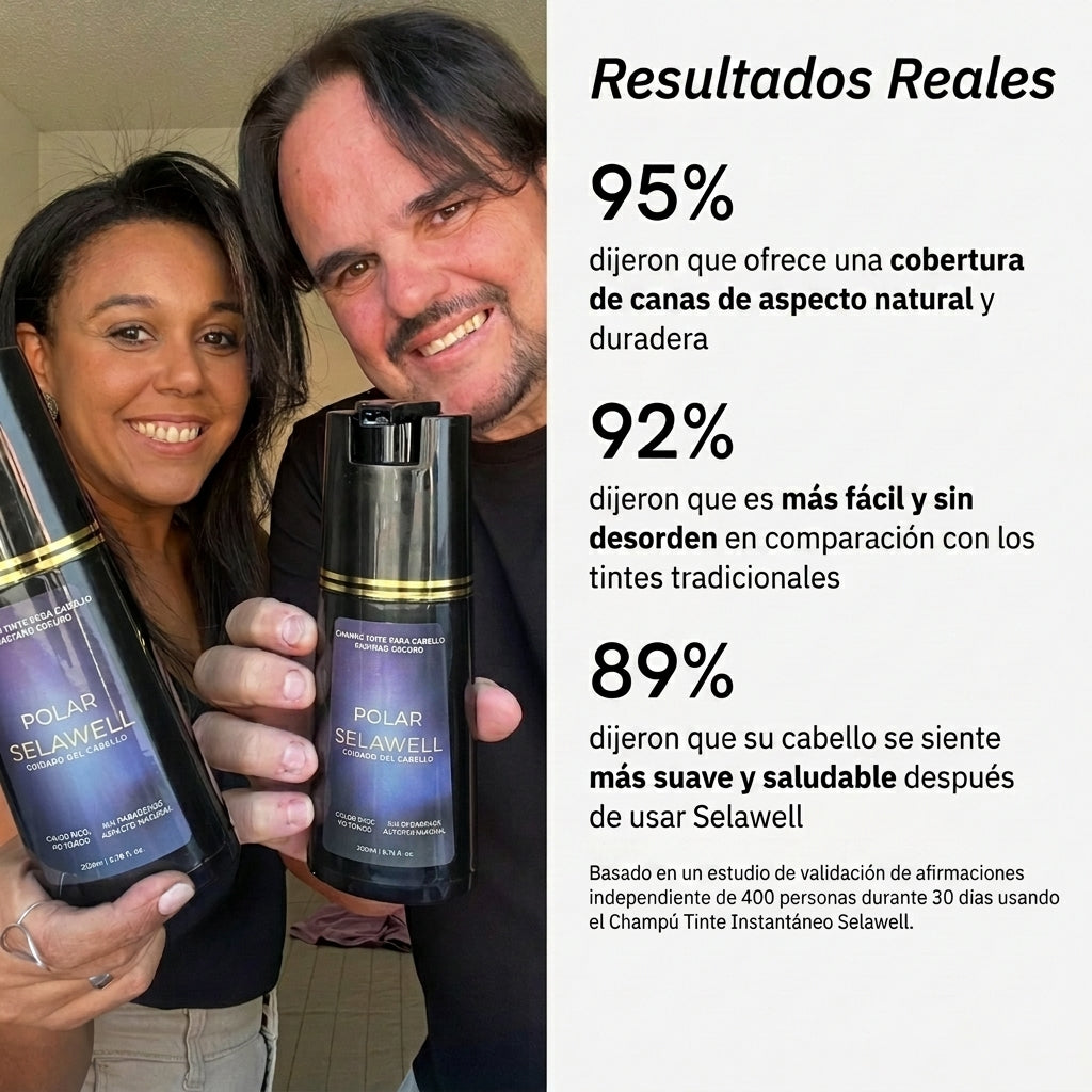 SelaWell | Shampoo colorante istantaneo
