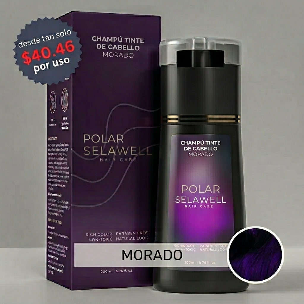 SelaWell | Shampoo colorante istantaneo