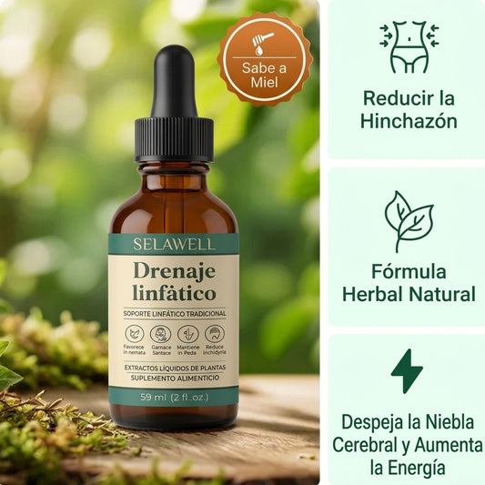 Selawell | Gotas de Bienestar para Drenaje Linfatico