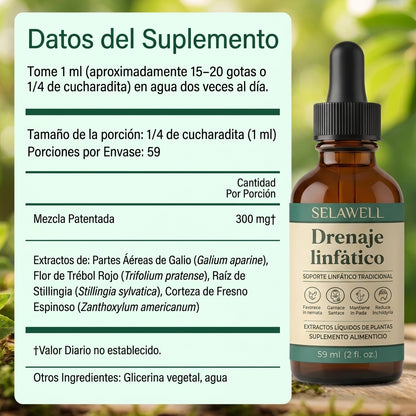 Selawell | Gotas de Bienestar para Drenaje Linfático