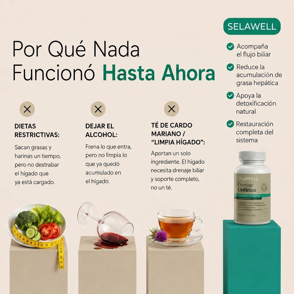 Cápsulas de Soporte para el Hígado por Selawell™