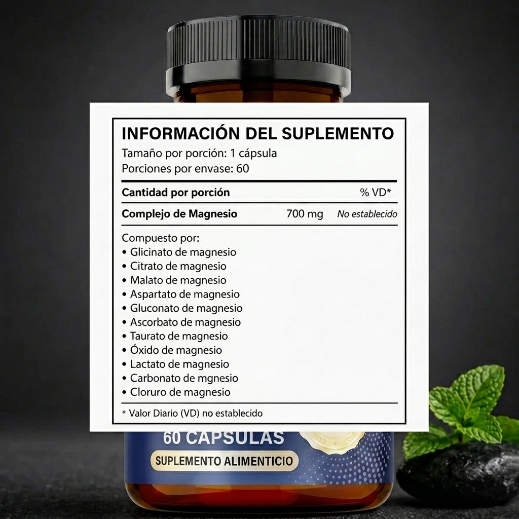 SELAWELL - Complejo de Magnesio 12 en 1