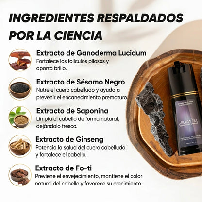 SELAWELL Champú de tinte instantáneo