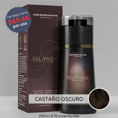 SELAWELL Champú de tinte instantáneo