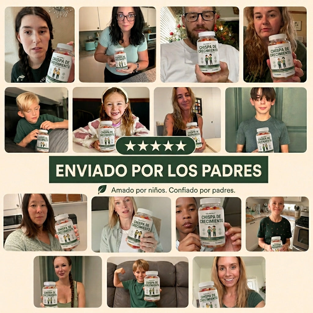 Gomitas SelaWell Grow Spark para niños y adolescentes