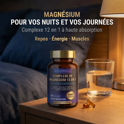 Complejo de Magnesio 12 en 1 - Selawell FRANCIA