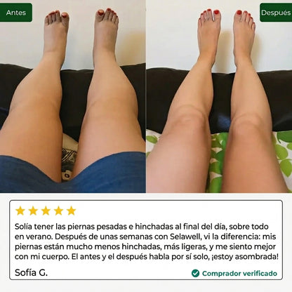 3 frascos Selawell | Gotas de Bienestar para Drenaje Linfatico