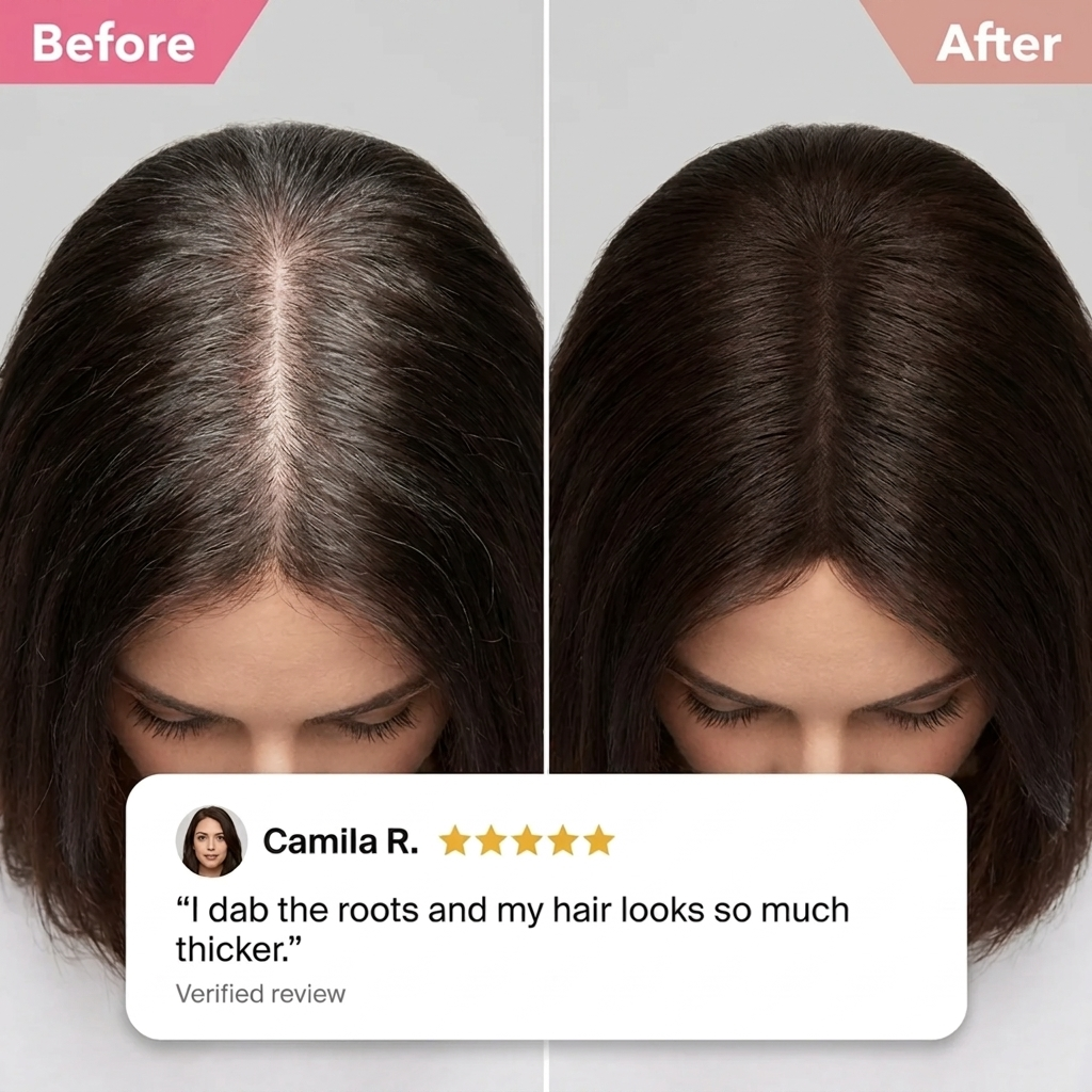 SELAWELL Dab & Go — Hair Concealer that Covers Gray Hair and Roots in 10 Seconds