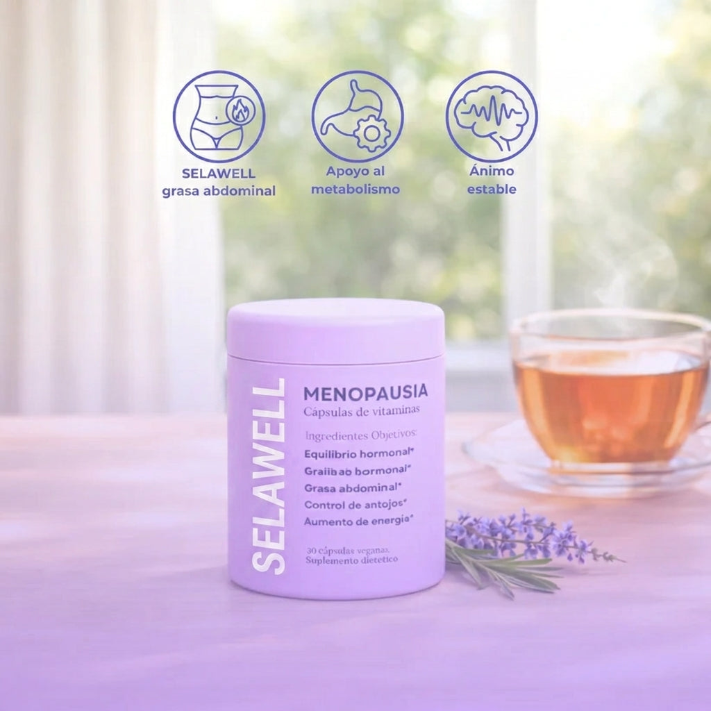SELAWELL® I Cápsulas Adelgazantes Menopausia