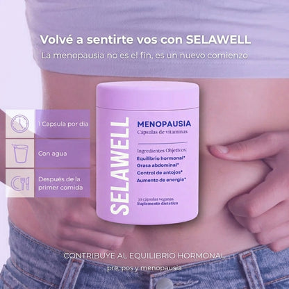 SELAWELL® I Cápsulas Adelgazantes Menopausia