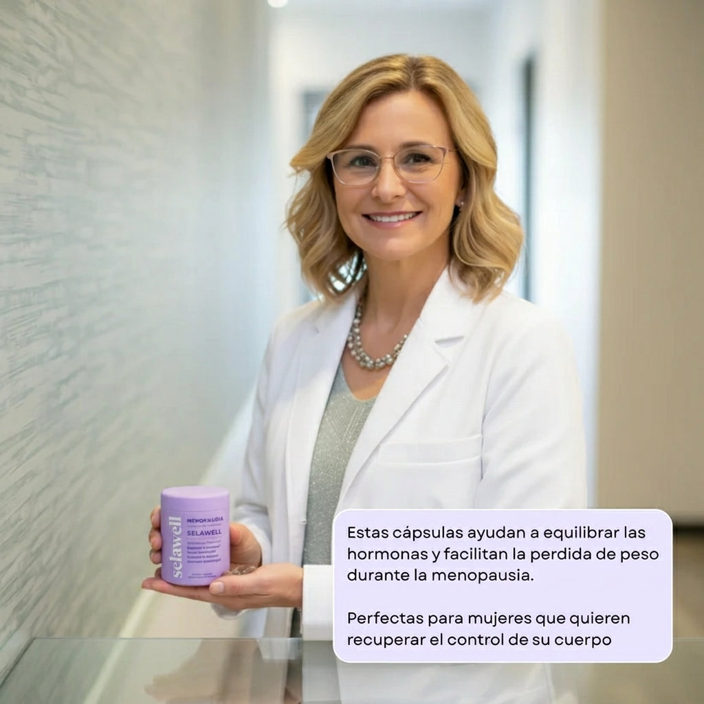 SELAWELL® I Cápsulas Adelgazantes Menopausia