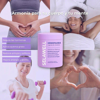 SELAWELL® I Cápsulas Adelgazantes Menopausia