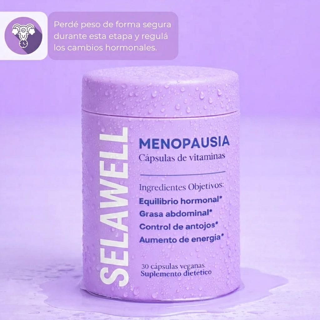 SELAWELL® I Cápsulas Adelgazantes Menopausia