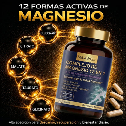 SELAWELL - Complesso di Magnesio 12 in 1