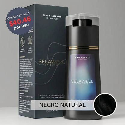SELAWELL Champú de tinte instantáneo
