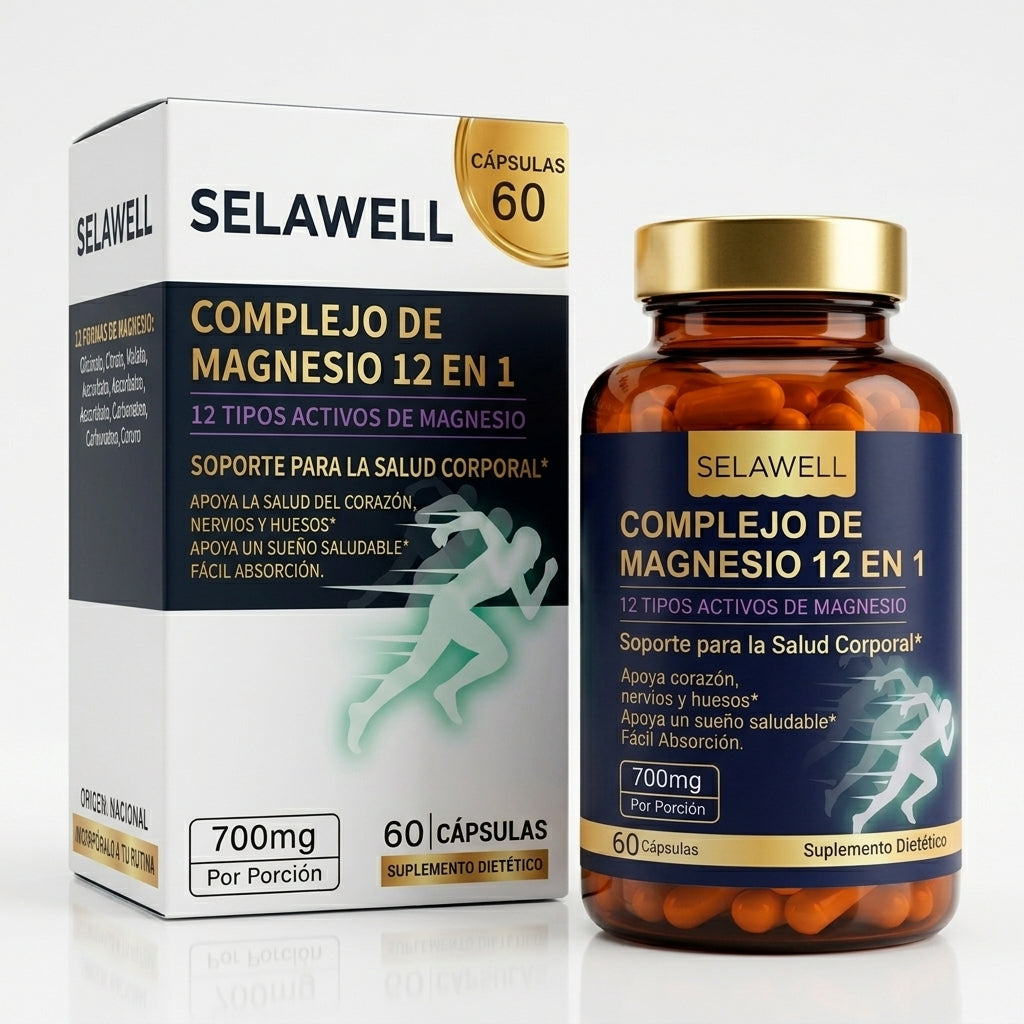 SELAWELL - Complesso di Magnesio 12 in 1
